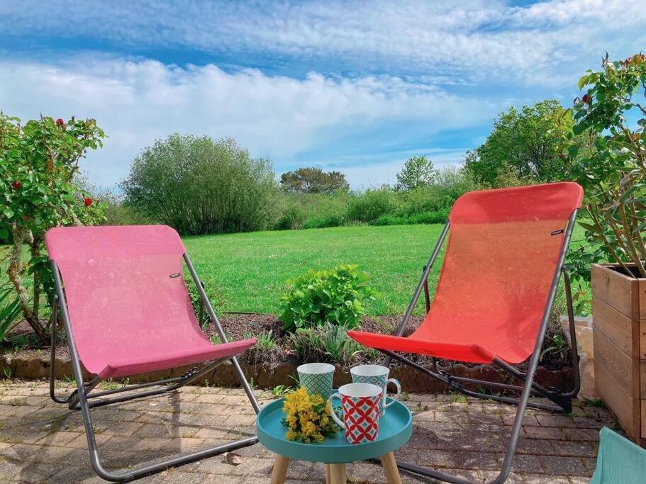 Au Ti Menhir * 2 A 4 Vacanciers * Piscine * Wifi Carnac Exteriör bild